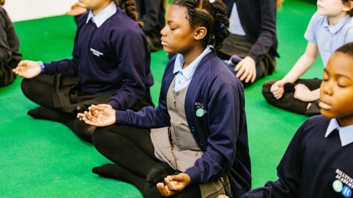 Photo @ The LPA, Xavier Fiddes Hillyfield Primary Academy Description Arts and wellbeing activity at Hillyfield Primary Academy