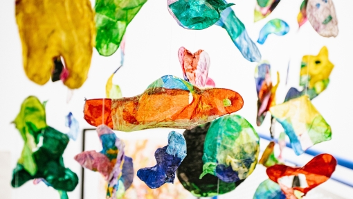 Arts and wellbeing activity at Hillyfield Primary Academy