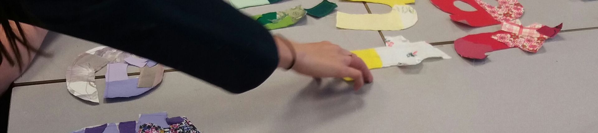 Banner designing at Barnwell School 