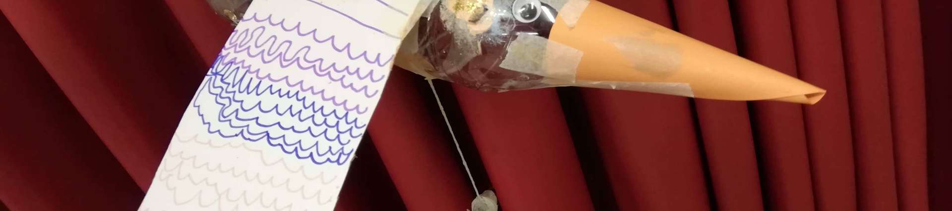 Horfield Primary School pupils bird art work as part of a Science Summit