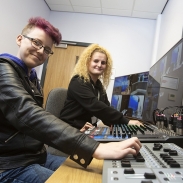 sixth formers music technology, sound design