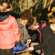 Children playing outside