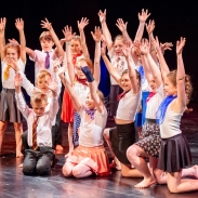 Young dancers at DRET schools dance festival 2018